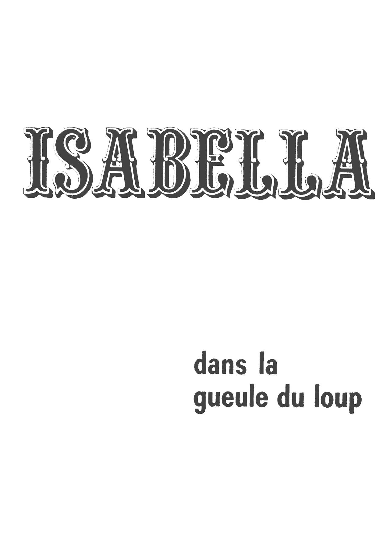 Isabella T037 - Dans la Gueule du Loup numero d'image 2