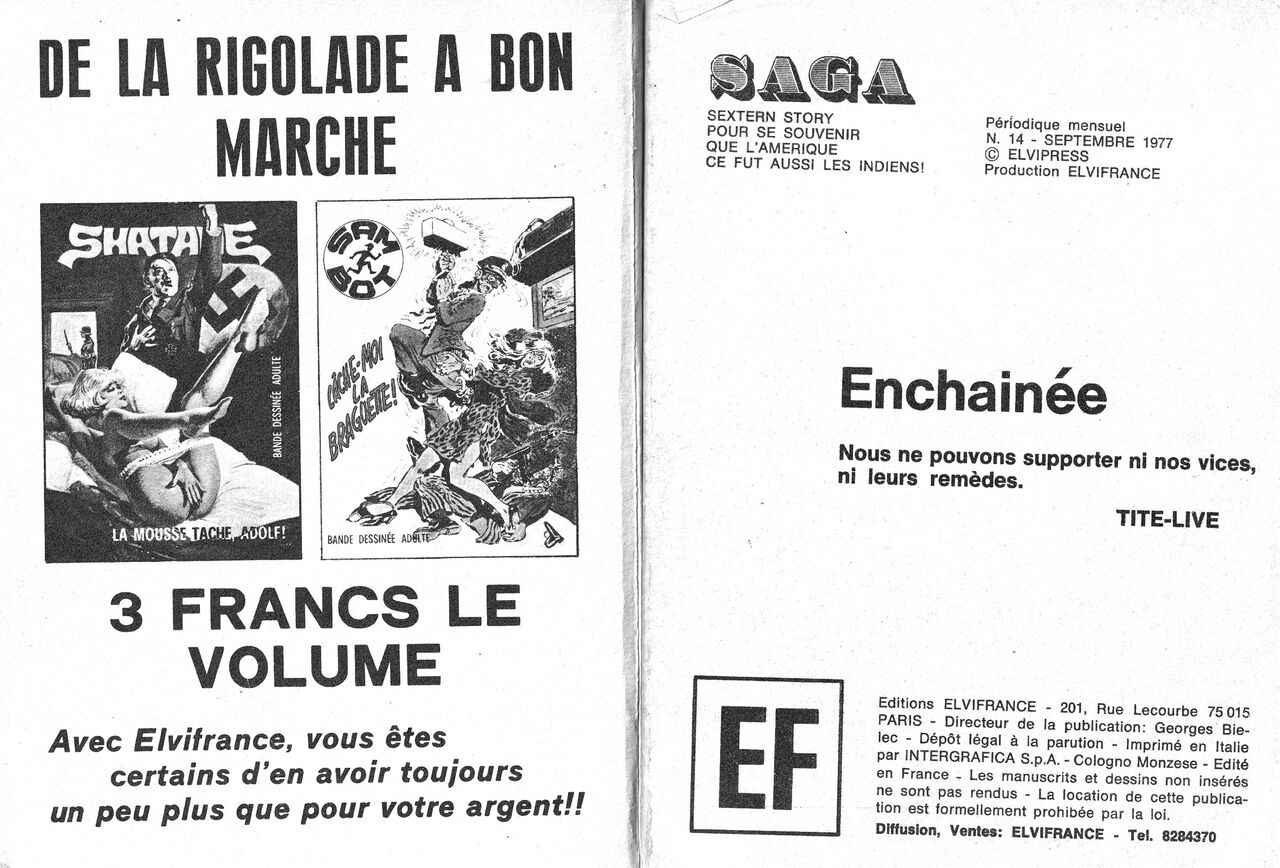 Saga 014 - Lenchaînée numero d'image 1