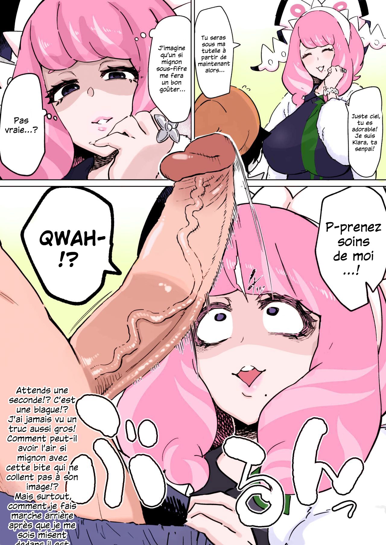 Shingao Kawaigari Kurara-san  Klara soccupe du petit nouveau