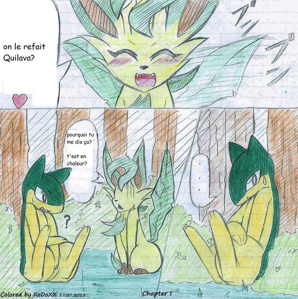 Leafeon X Quilava/ /