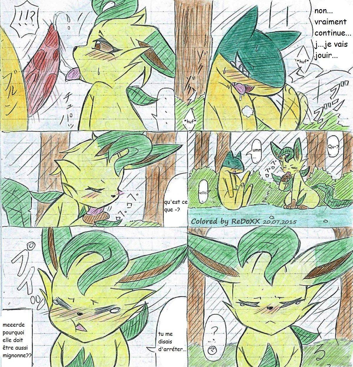 Leafeon X Quilava/ / numero d'image 24