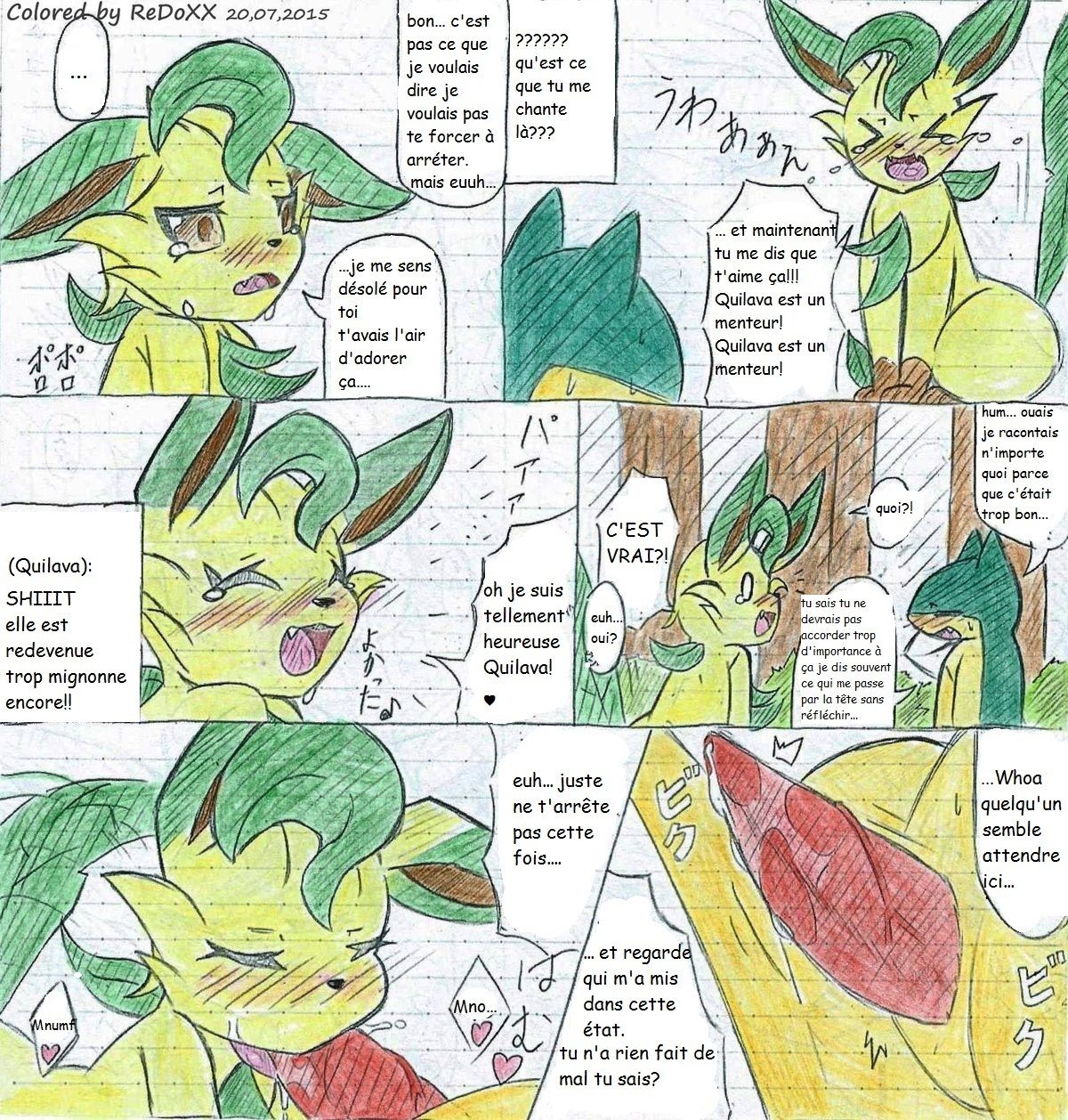 Leafeon X Quilava/ / numero d'image 25