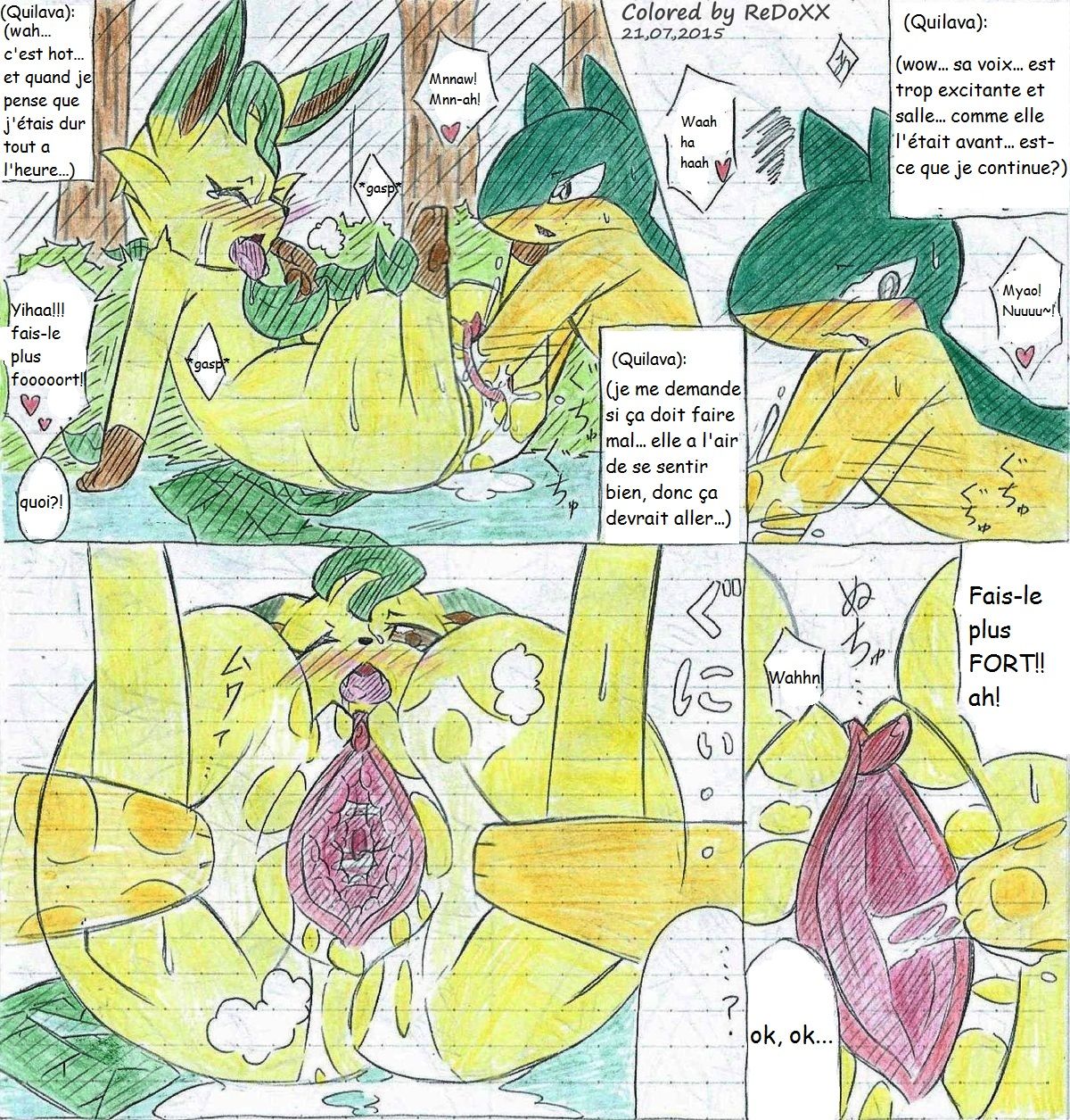 Leafeon X Quilava/ / numero d'image 33