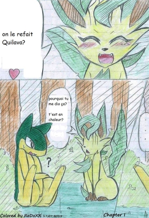 Leafeon X Quilava/ /