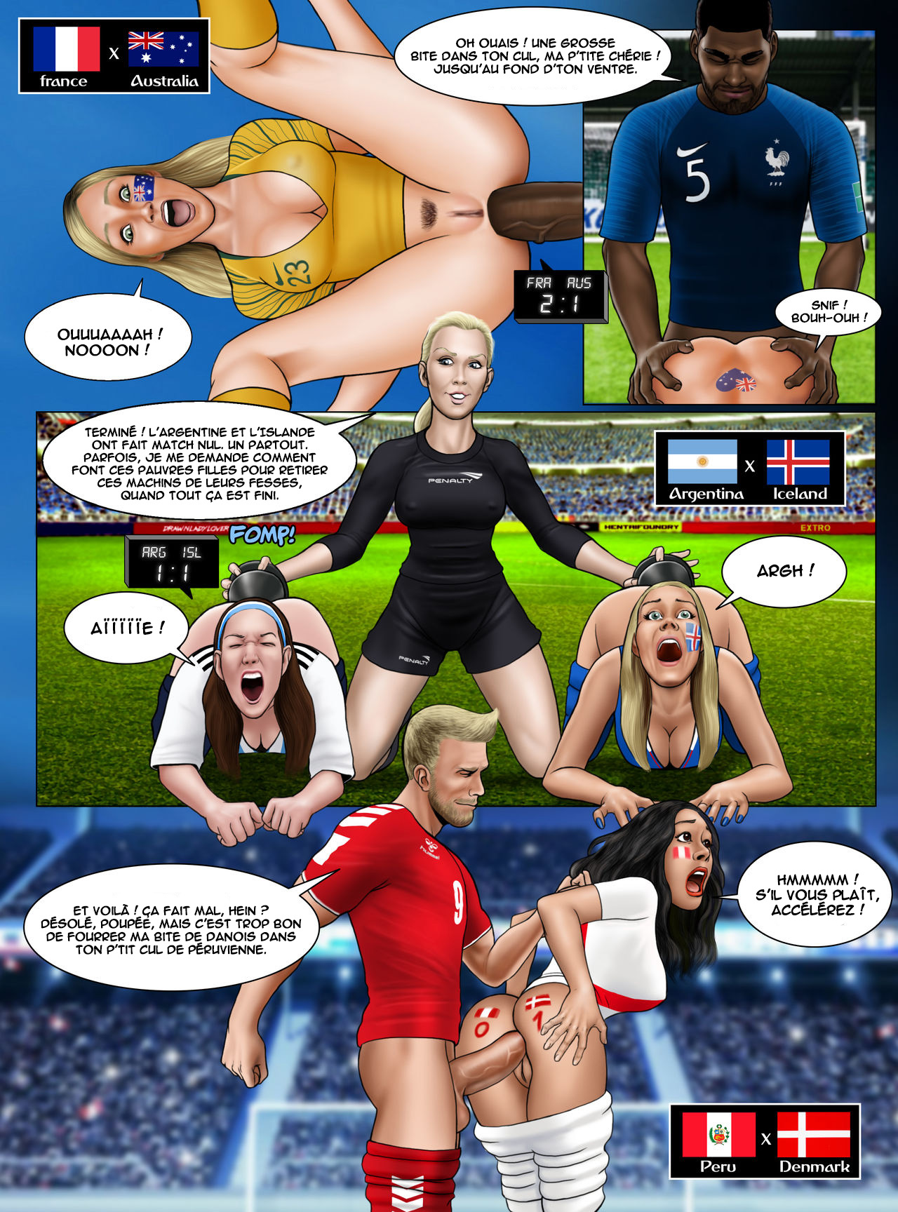 FIFA World Cup Russia 2018 - Soccer Hentai - Womens World Cup France 2019 numero d'image 2