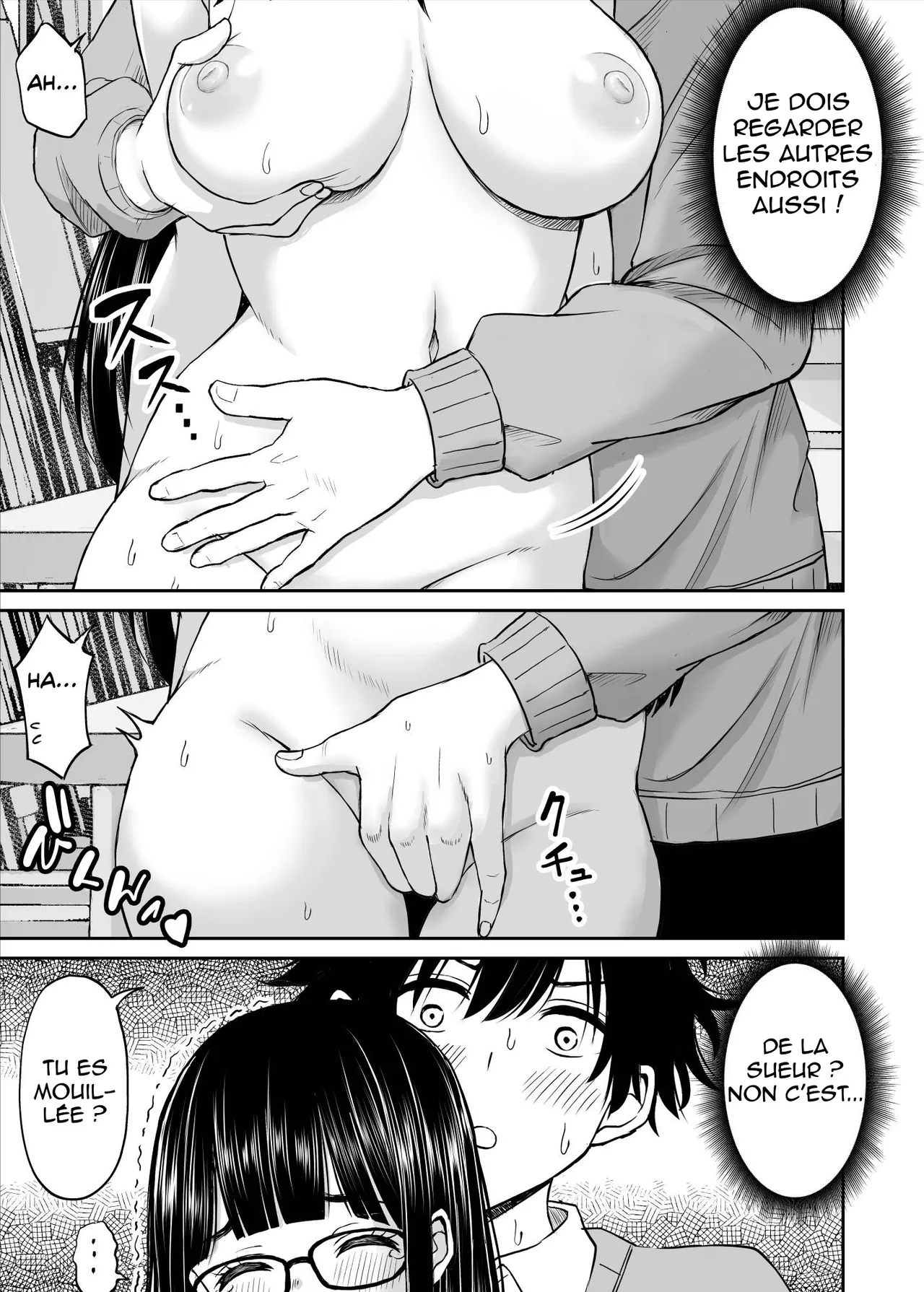 Bijutsubu no Kyonyuu Kouhai ga Nude Model ni Natta Kekka Amari ni Ero Sugite Ore no Geijutsu ga Bakuhatsushita Hanashi  Les secrets du club dart, la decouverte du croquis de nue numero d'image 27