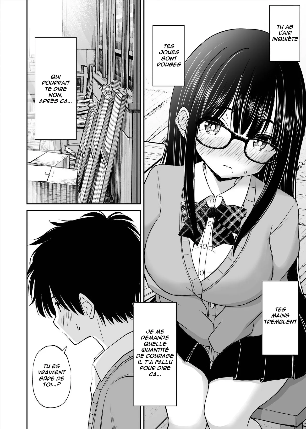 Bijutsubu no Kyonyuu Kouhai ga Nude Model ni Natta Kekka Amari ni Ero Sugite Ore no Geijutsu ga Bakuhatsushita Hanashi  Les secrets du club dart, la decouverte du croquis de nue numero d'image 12