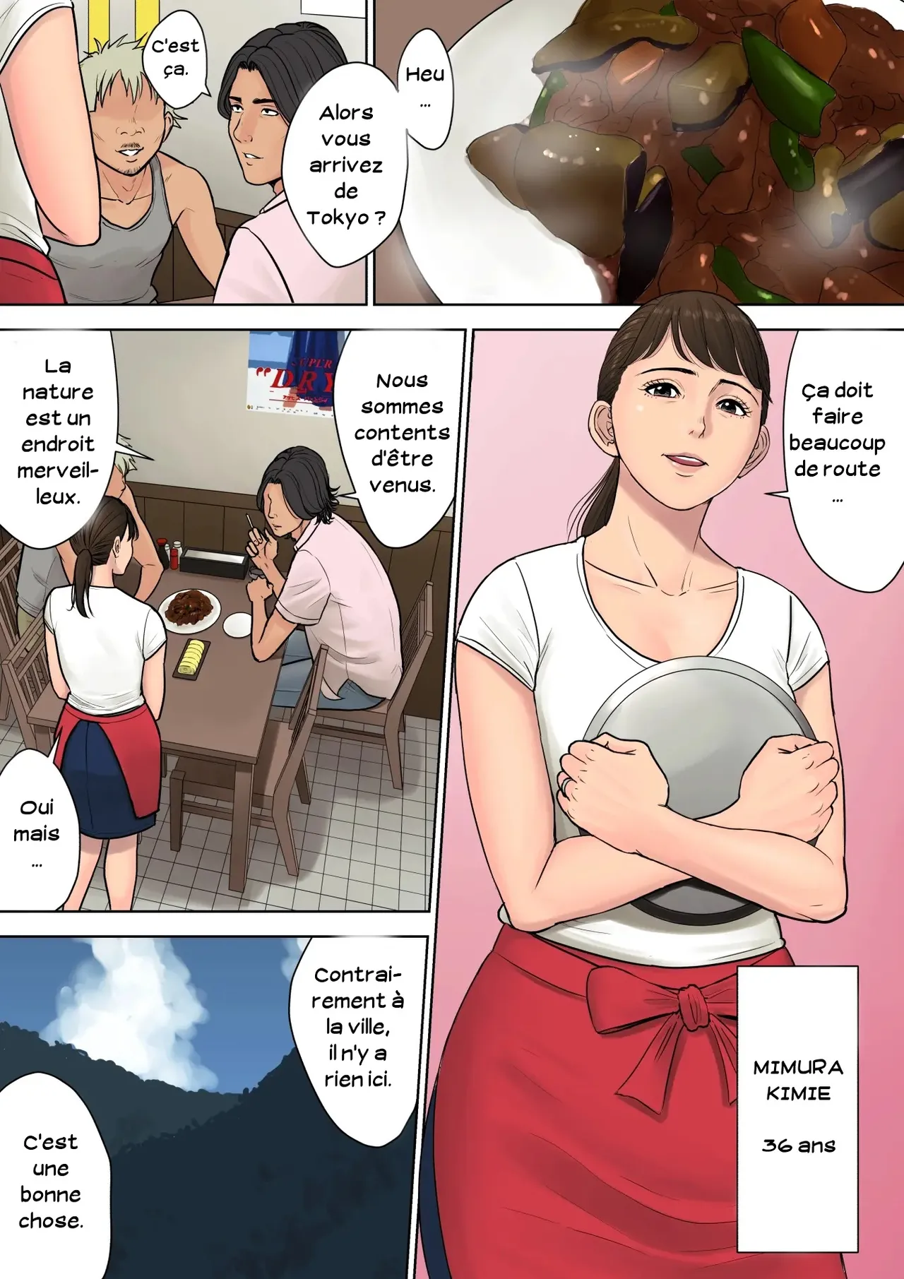 Tokai kara Kita Otoko ~Kowasareta Inaka Tsuma~  Deux citadins violent une paysanne numero d'image 2