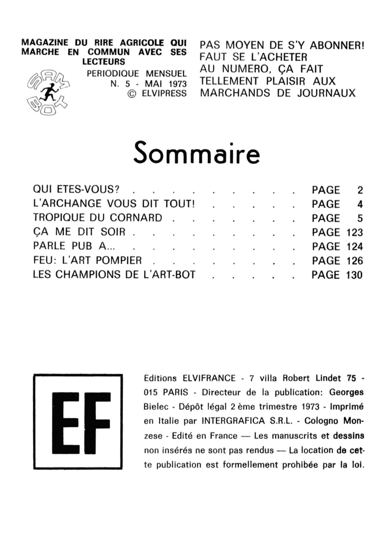 05 Tropique Du Cornard numero d'image 2