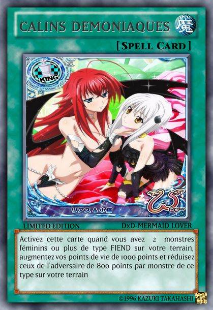 deck yugioh highshool dxd numero d'image 100