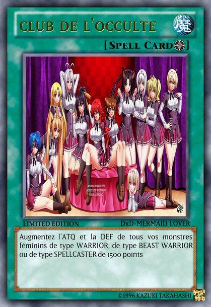 deck yugioh highshool dxd numero d'image 103