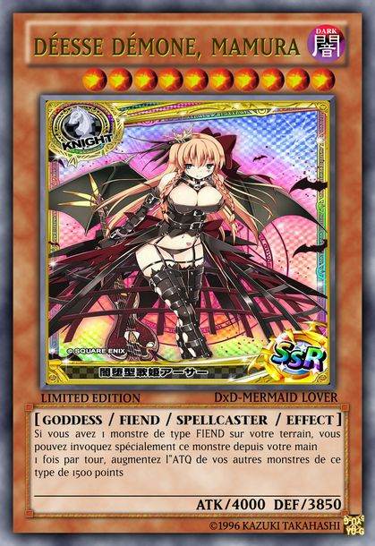 deck yugioh highshool dxd numero d'image 104