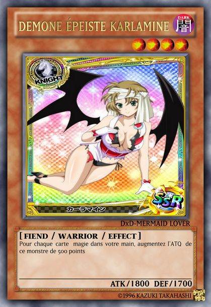 deck yugioh highshool dxd numero d'image 115