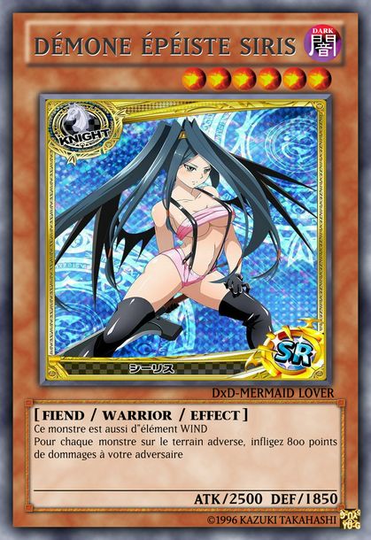 deck yugioh highshool dxd numero d'image 116