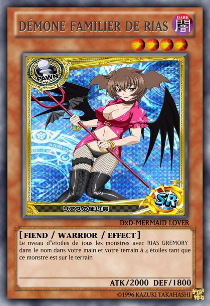 deck yugioh highshool dxd numero d'image 120