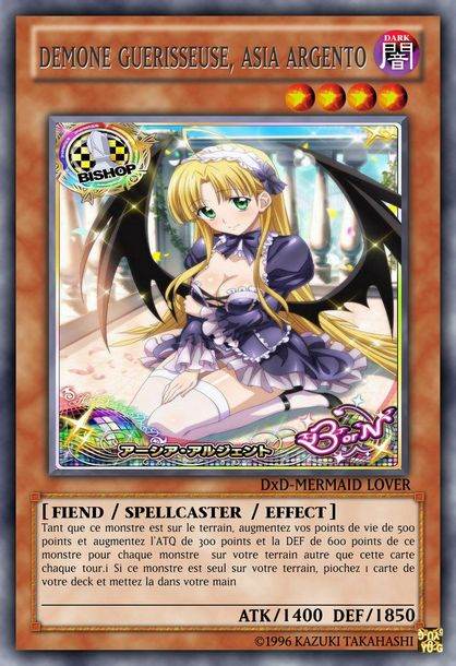 deck yugioh highshool dxd numero d'image 121