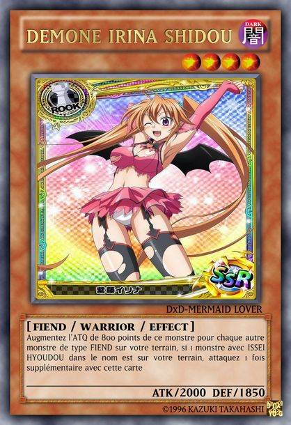 deck yugioh highshool dxd numero d'image 128