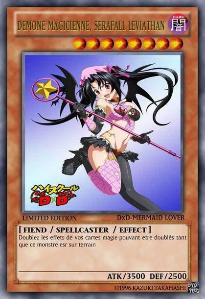 deck yugioh highshool dxd numero d'image 132