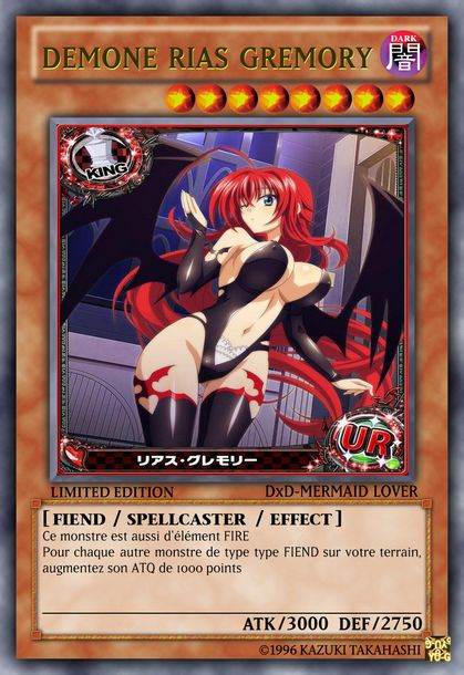 deck yugioh highshool dxd numero d'image 138