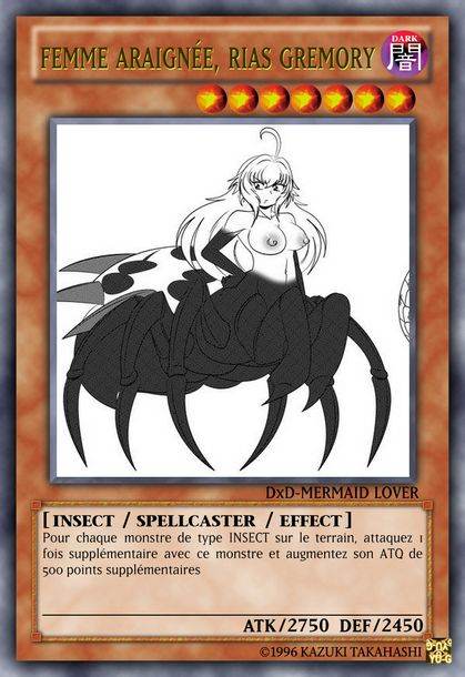 deck yugioh highshool dxd numero d'image 155