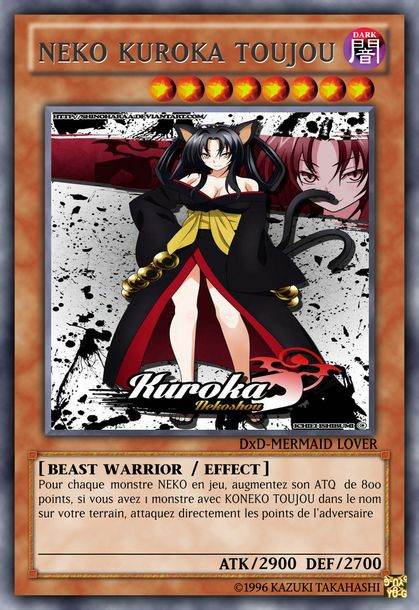 deck yugioh highshool dxd numero d'image 174