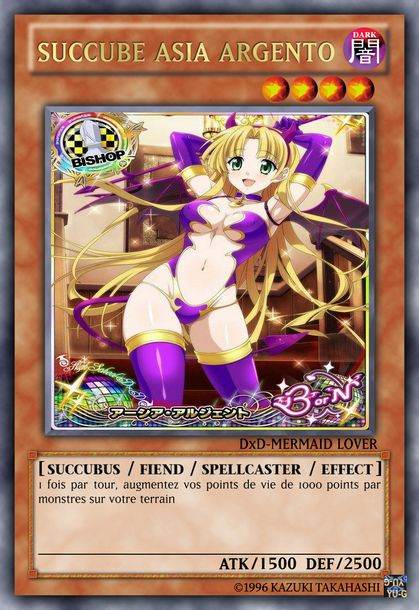 deck yugioh highshool dxd numero d'image 20