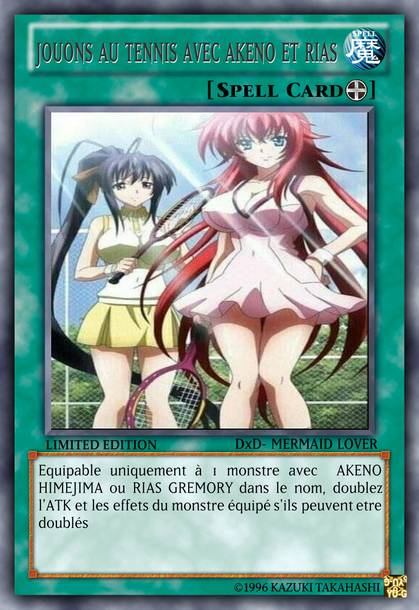 deck yugioh highshool dxd numero d'image 226