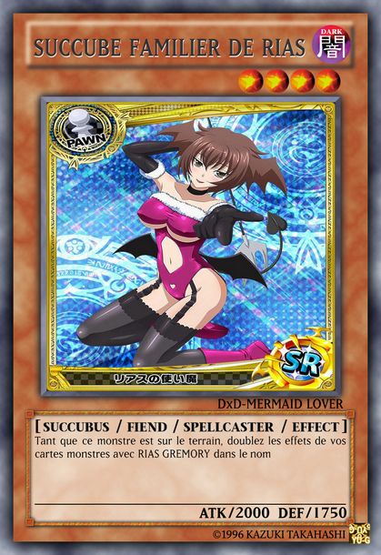 deck yugioh highshool dxd numero d'image 24