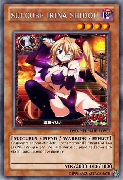 deck yugioh highshool dxd numero d'image 25