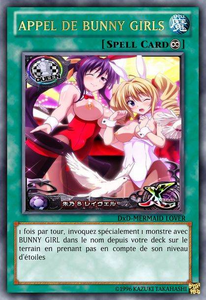 deck yugioh highshool dxd numero d'image 80