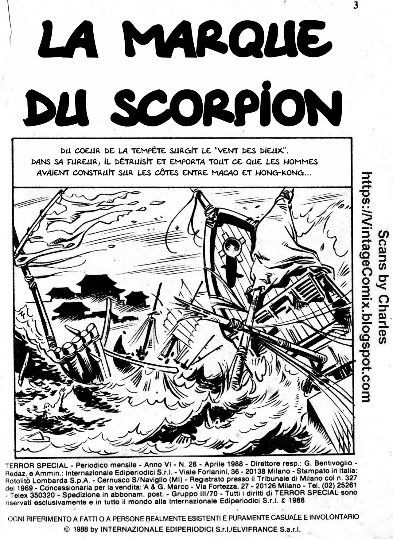 Terror Special 28  - La marque du scorpion numero d'image 2