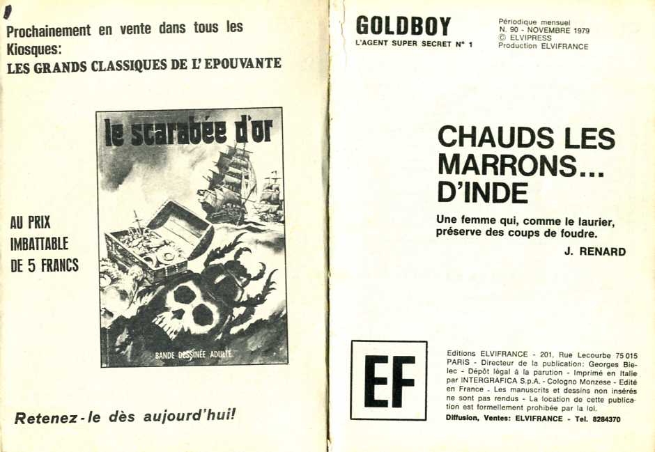 PFA - Goldboy 90 - Chaud les marrons... dIndes numero d'image 1