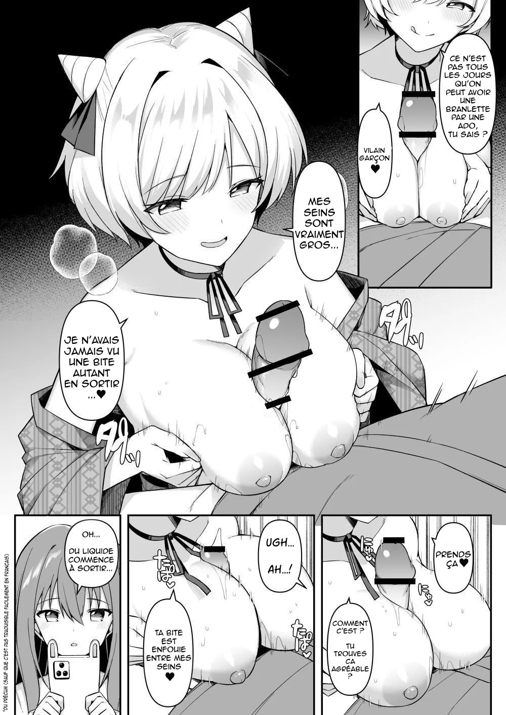 Shuugaku Ryokou de Onsen Ryokan ni Kita Gal, Nakai no Dekachinpo de Wakarase Zecchou  En voyage scolaire a lauberge, des amies rencontrent un puceau a gros bite numero d'image 11