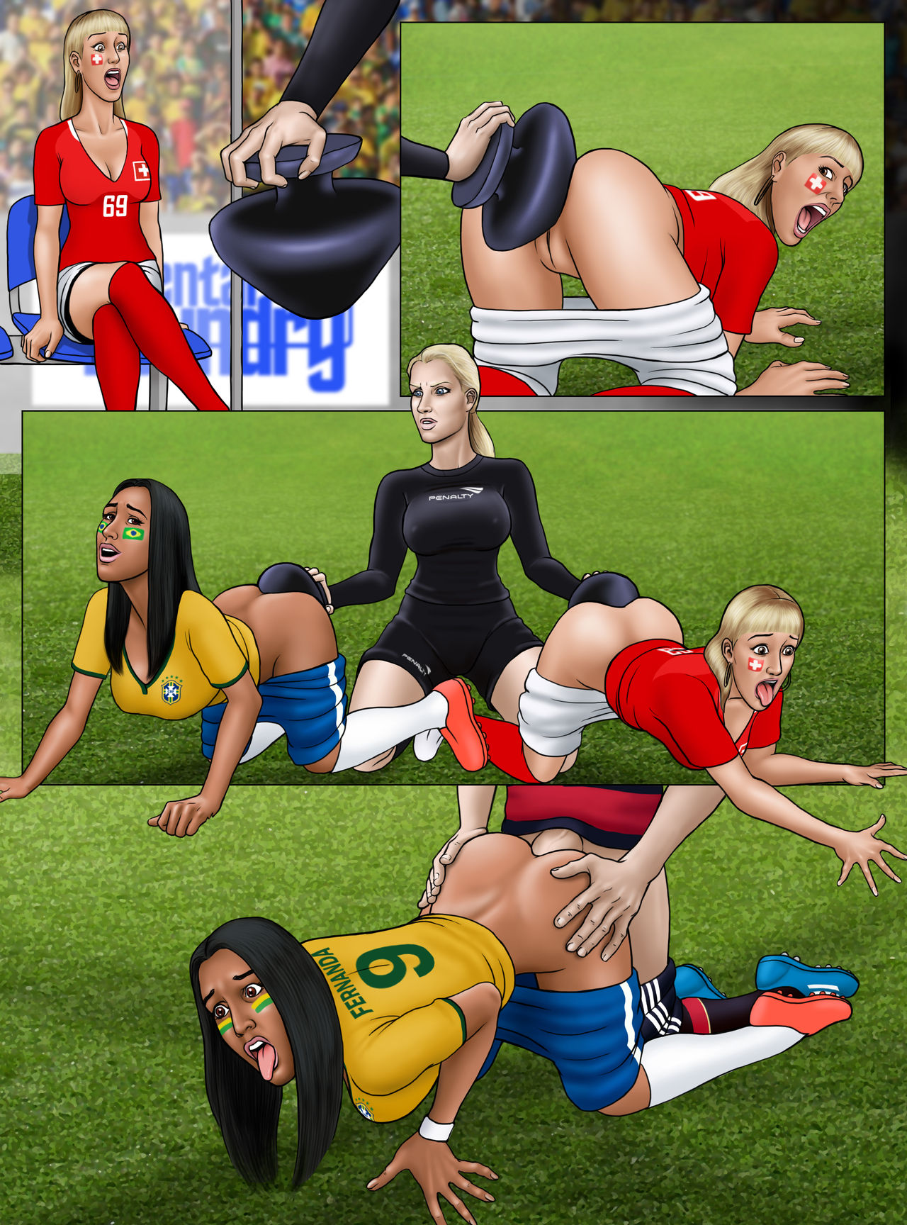 FIFA World Cup Russia 2018 - Soccer Hentai - Womens World Cup France 2019 numero d'image 47