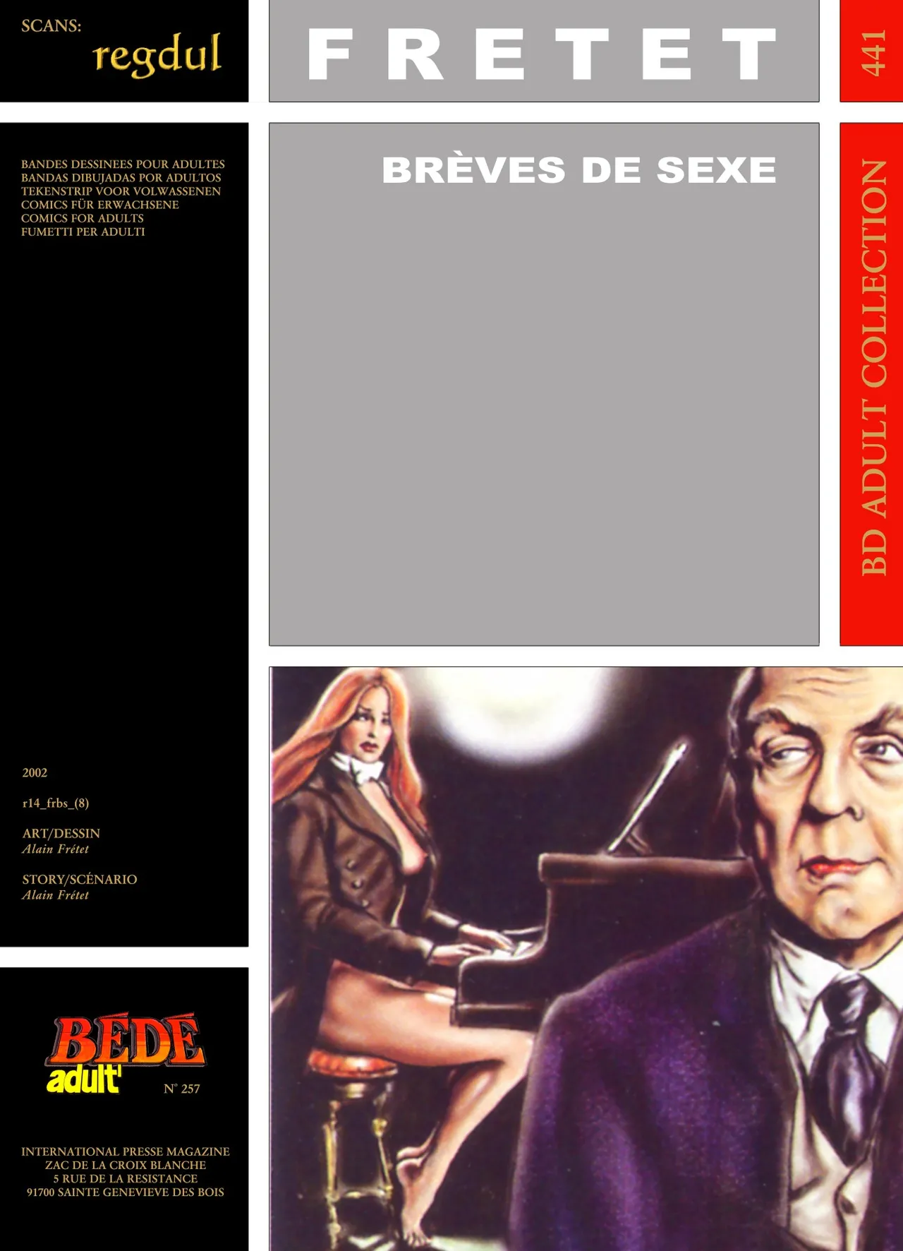 Alain Fretet - Breves de sexe
