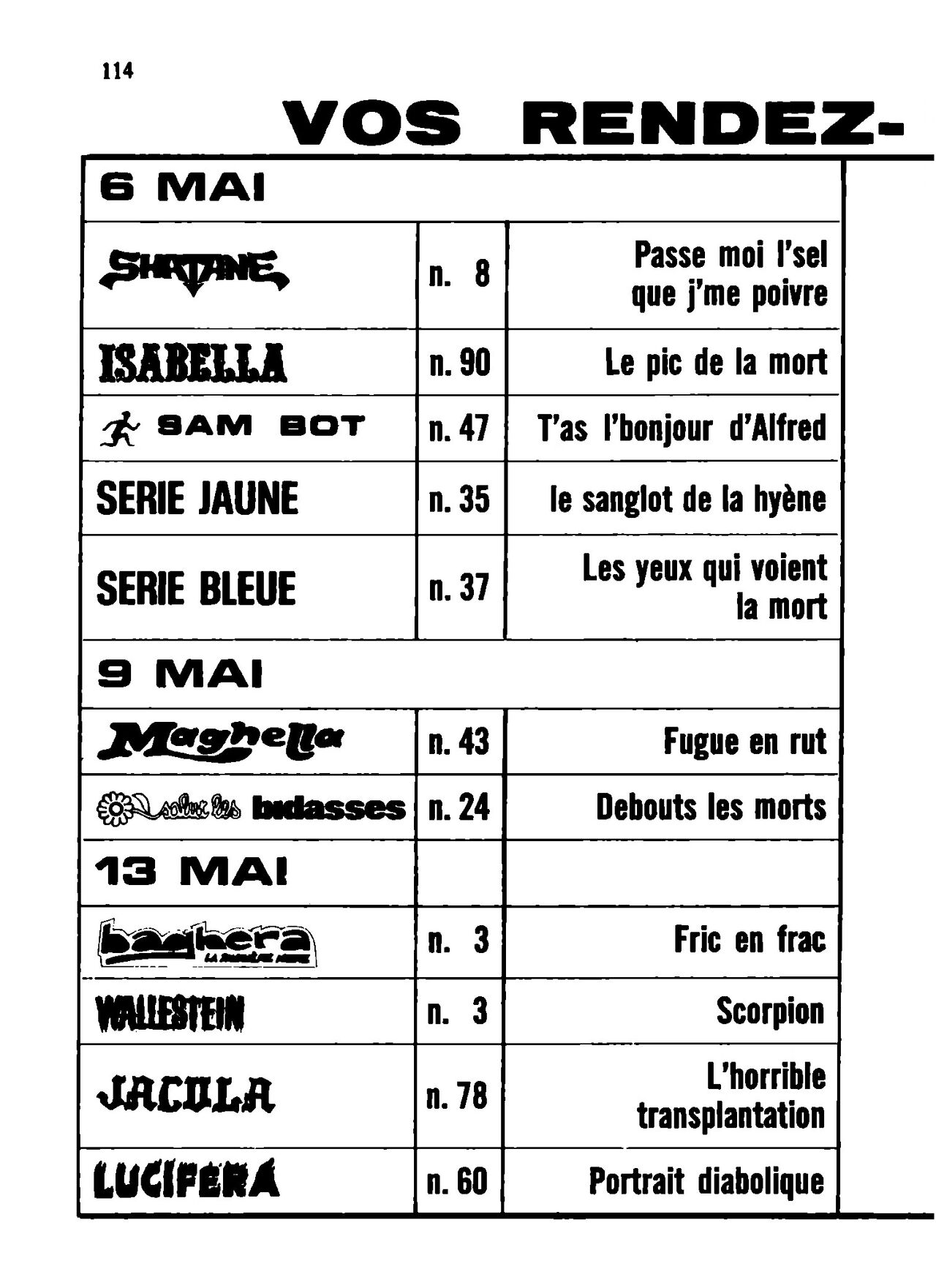 Goldboy 062 - Ah! ça ira, ça I.R.A -  - Mai 1977 numero d'image 114