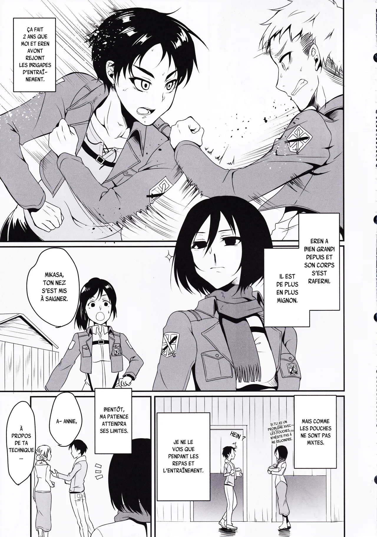 Eren ga Mikasa ni Osowareru Hon numero d'image 4