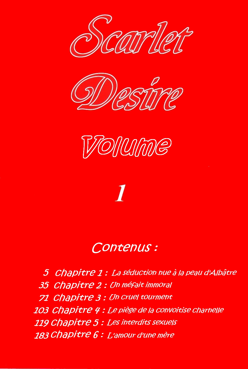 Scarlet Desire 1 numero d'image 6