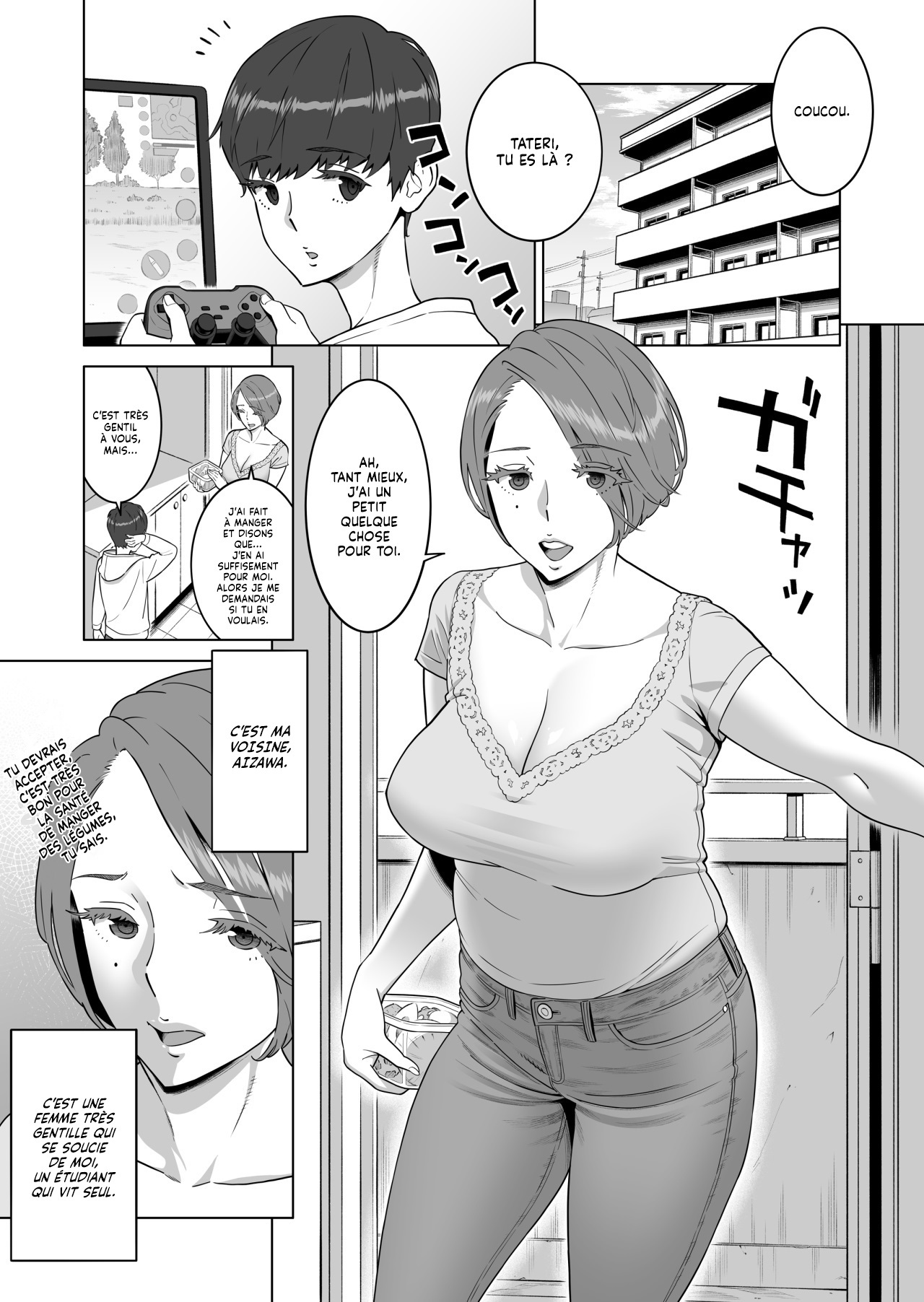 Hajimete no Hito wa Tonari no Hitozuma deshita  Ma Premiere Femme etait la Femme Mariee da cote numero d'image 1