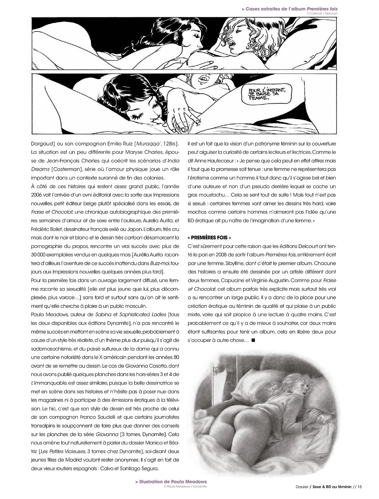 Limmanquable - HS05 - Sexe et bd au féminin - Février 2013 - French numero d'image 14