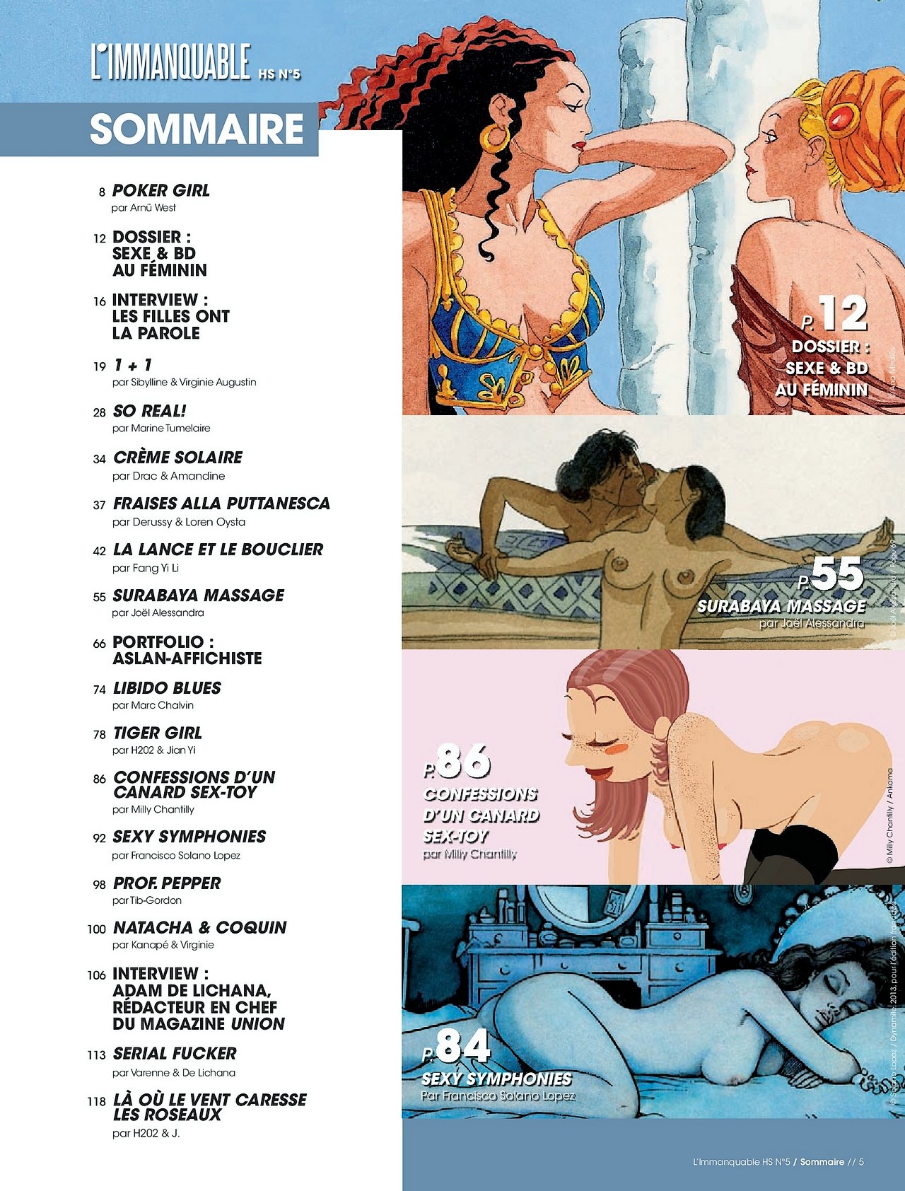 Limmanquable - HS05 - Sexe et bd au féminin - Février 2013 - French numero d'image 3