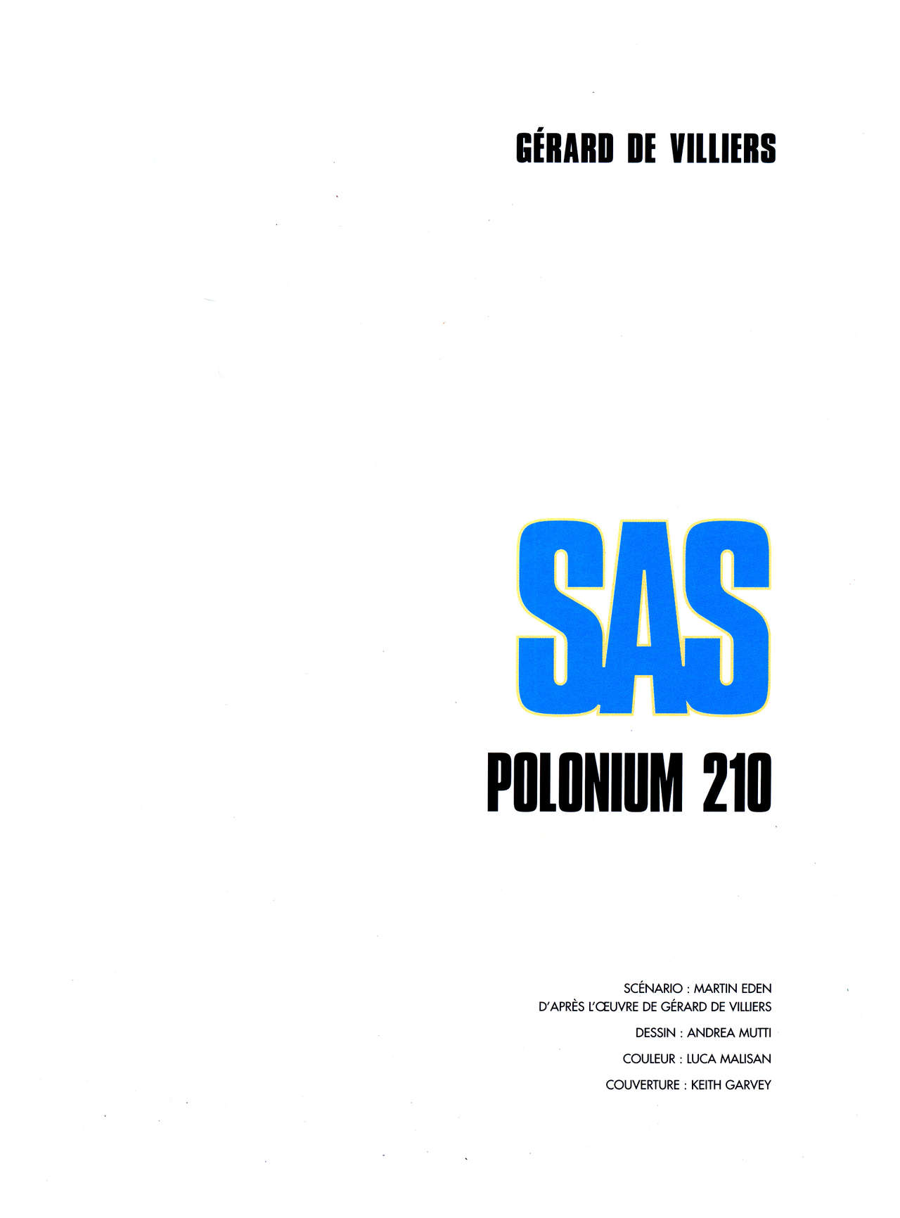 S.A.S. - T05 - Polonium 210 numero d'image 2