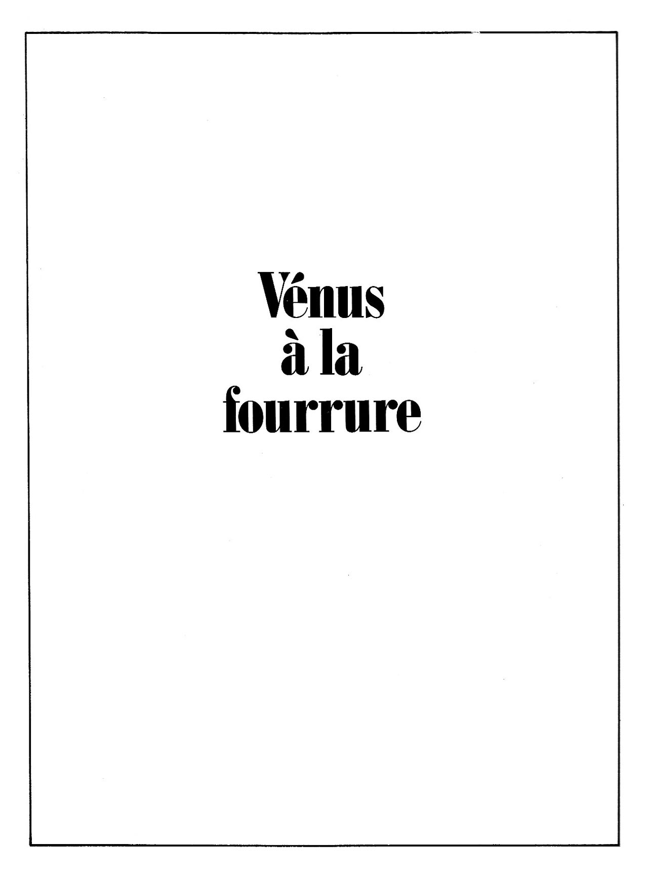 Vénus à la Fourrure numero d'image 69