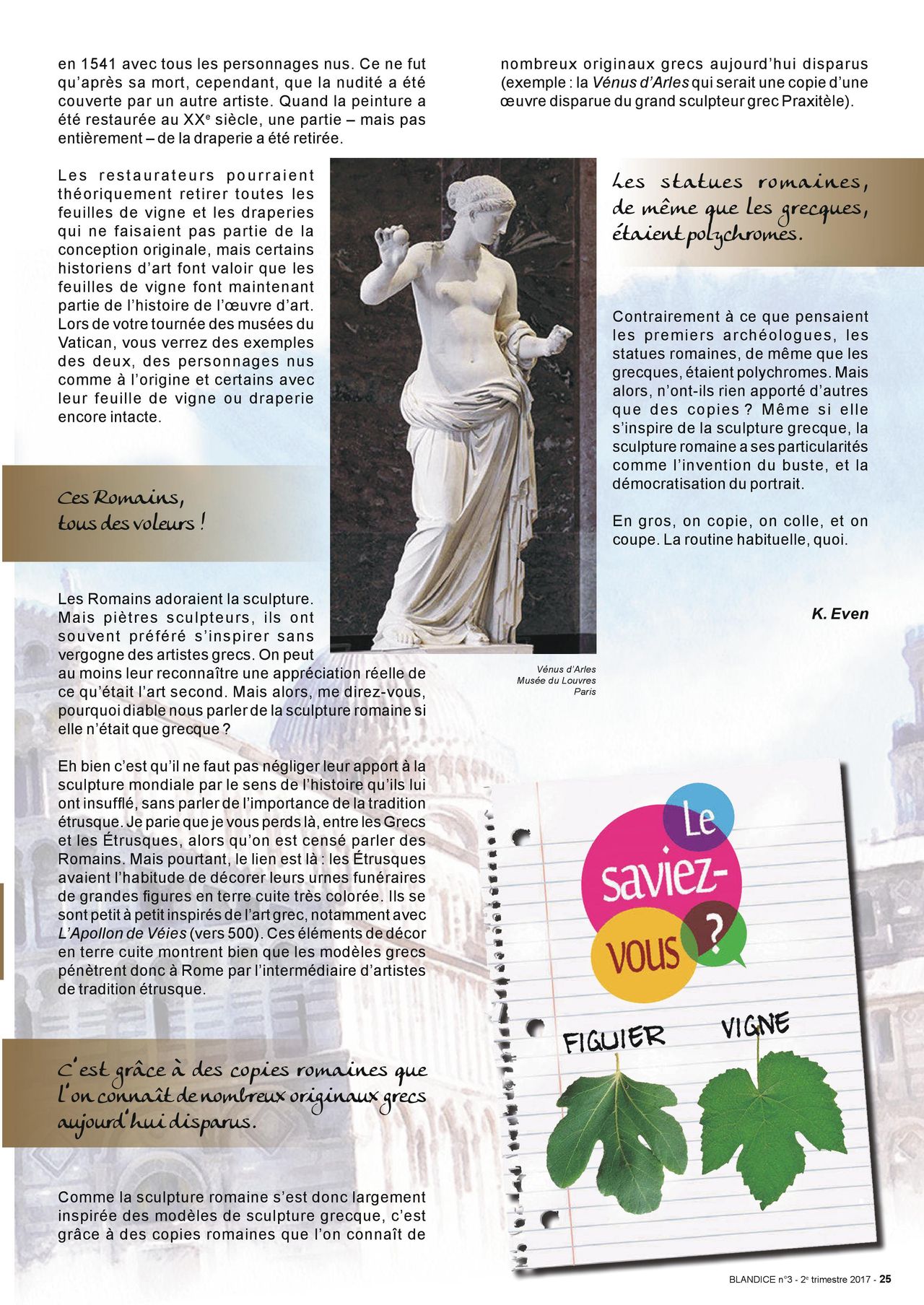 Blandice - 03 - La Rome antique dans la bd numero d'image 26