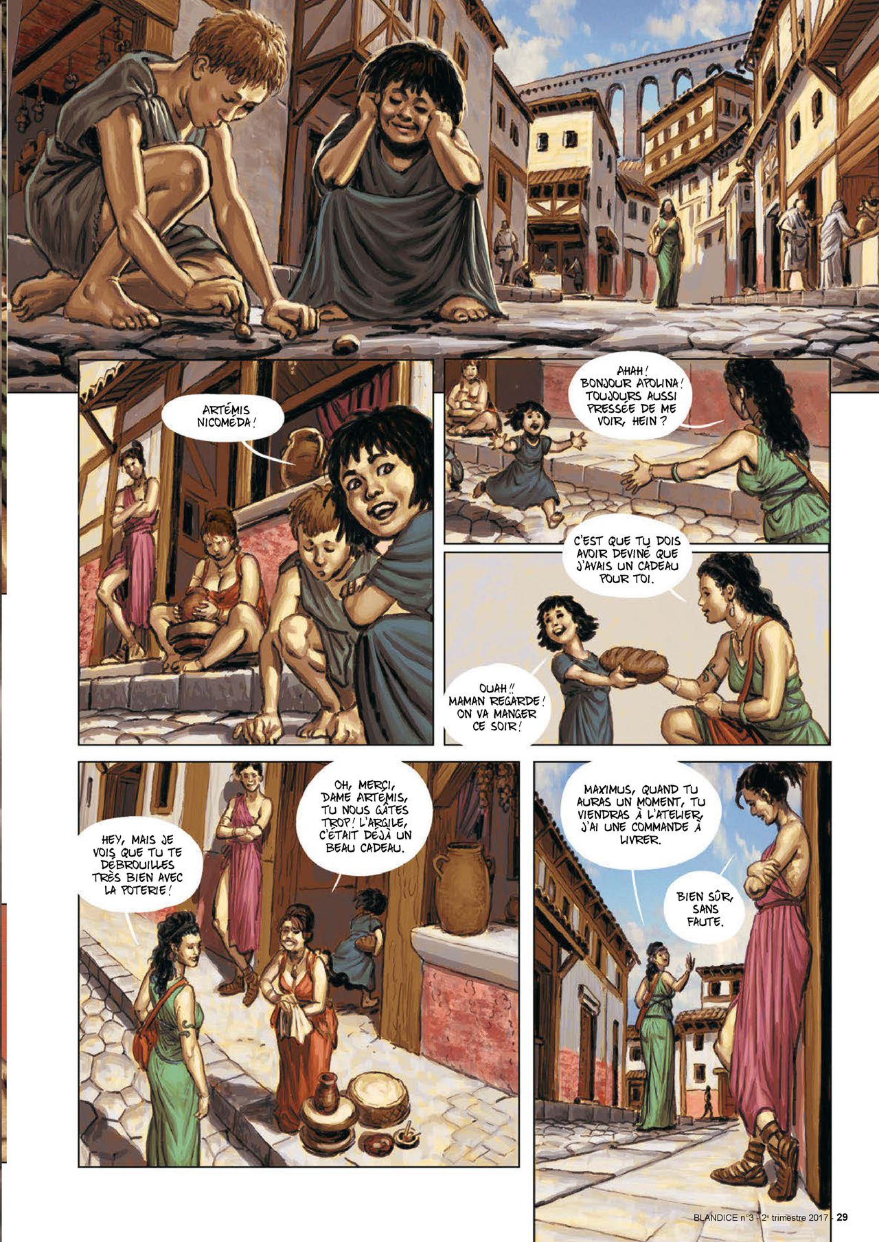 Blandice - 03 - La Rome antique dans la bd numero d'image 30