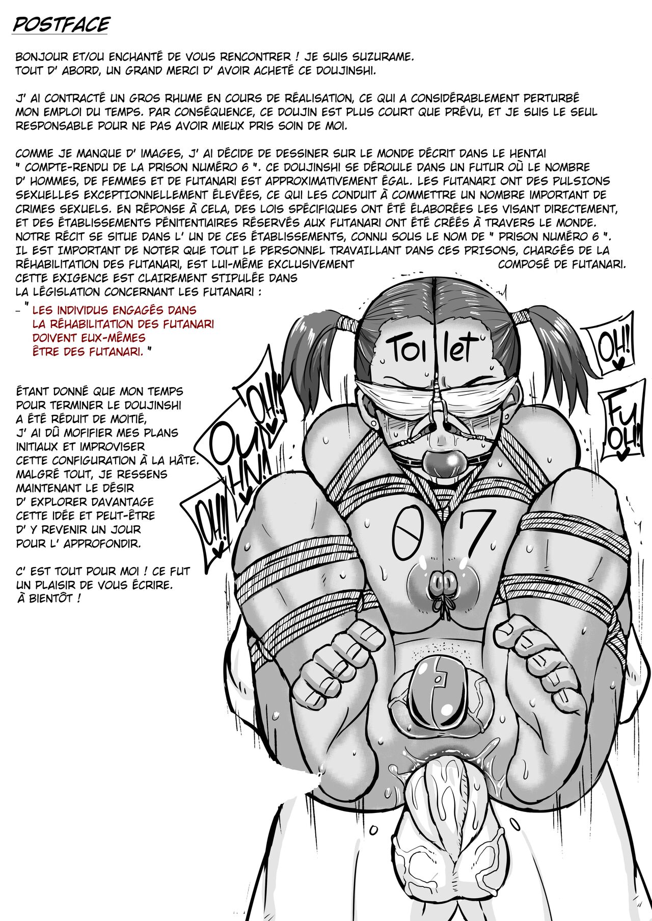 Futanari Prison Compte-Rendu de la Prison Numéro 6  - numero d'image 2