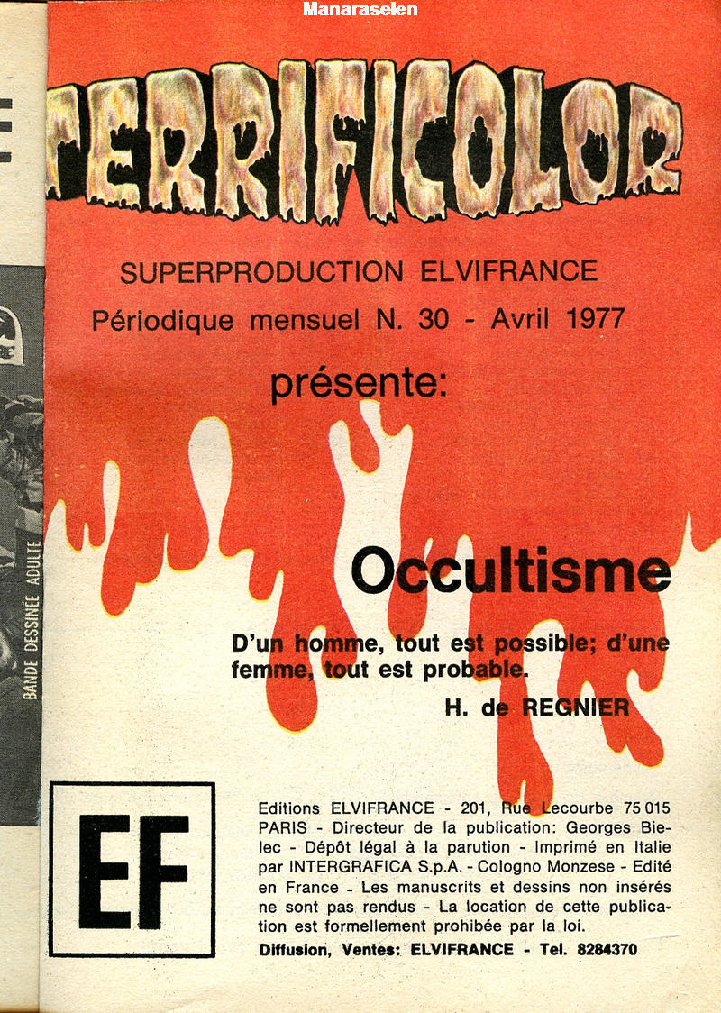 Elvifrance - Terrificolor - 030 - Occultisme numero d'image 2
