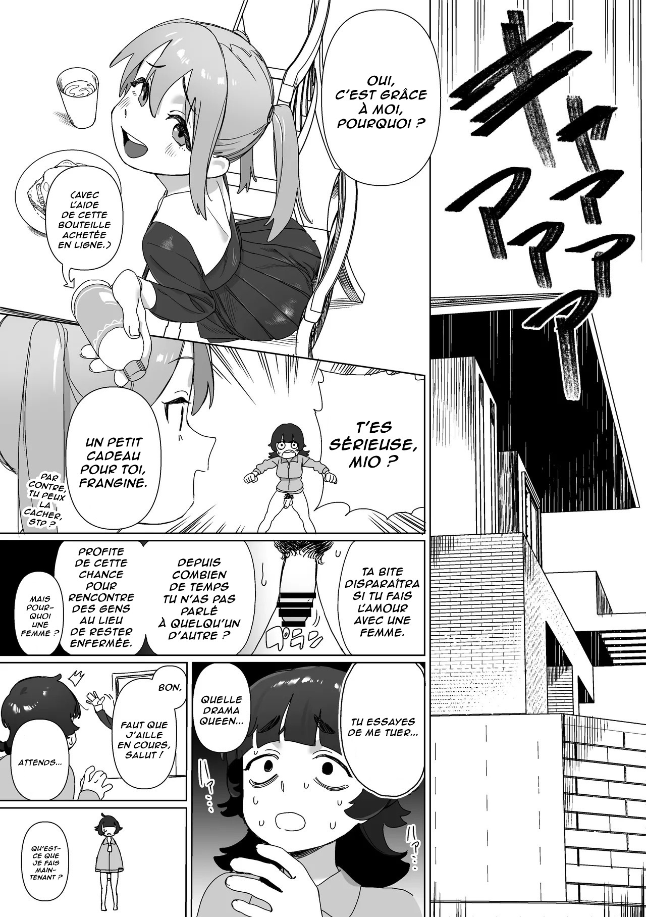 Hikikomori no Ane ni Chinchin ga Haetara  Quand ma Soeur associable sest fait pousser une bite numero d'image 3