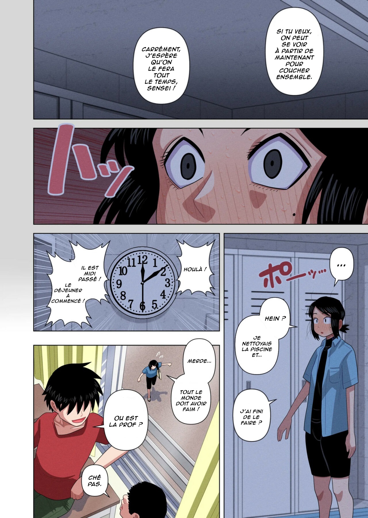 Jikan Teishi to Saimin to Toumei Ningen de Mizugi no Tannin no Sensei wo Pool no Jugyo Chu ni Okashi Makuru numero d'image 46