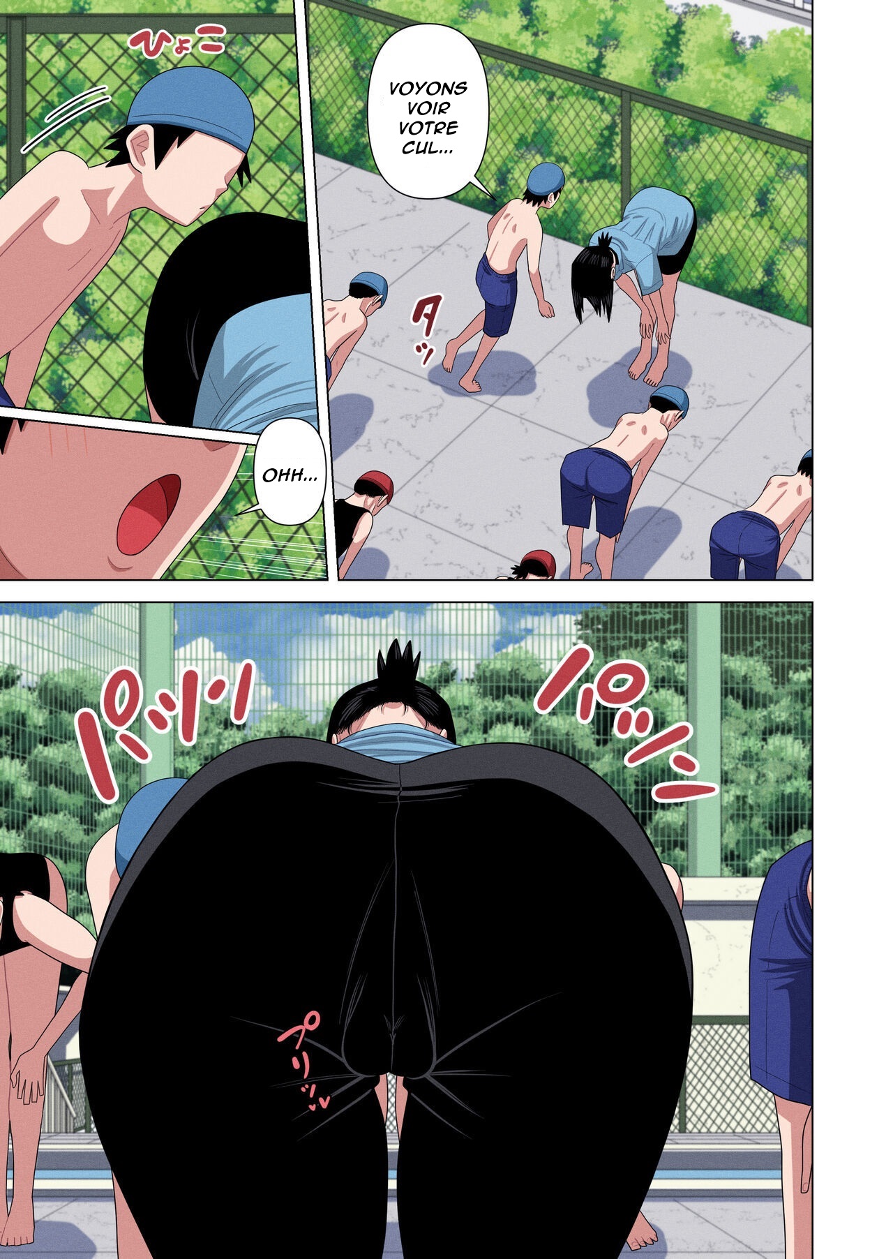 Jikan Teishi to Saimin to Toumei Ningen de Mizugi no Tannin no Sensei wo Pool no Jugyo Chu ni Okashi Makuru numero d'image 8